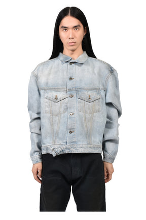 DENIM TRUCKER JACKET / LIGHT WASH