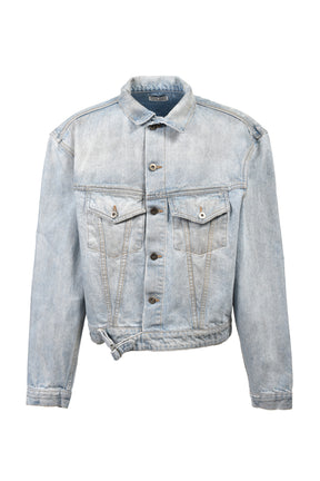 DENIM TRUCKER JACKET / LIGHT WASH