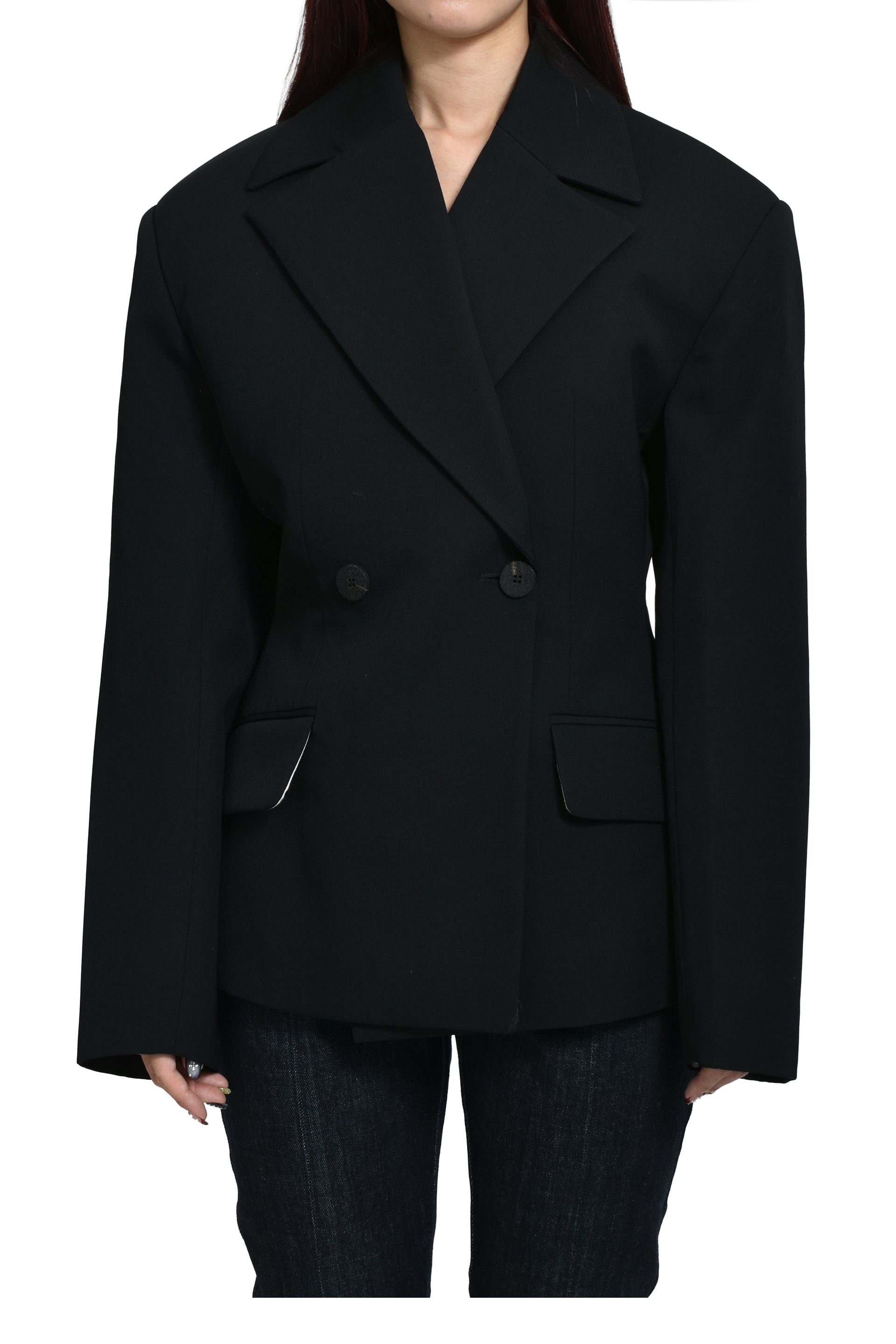 LA VESTE NORMA / BLACK 