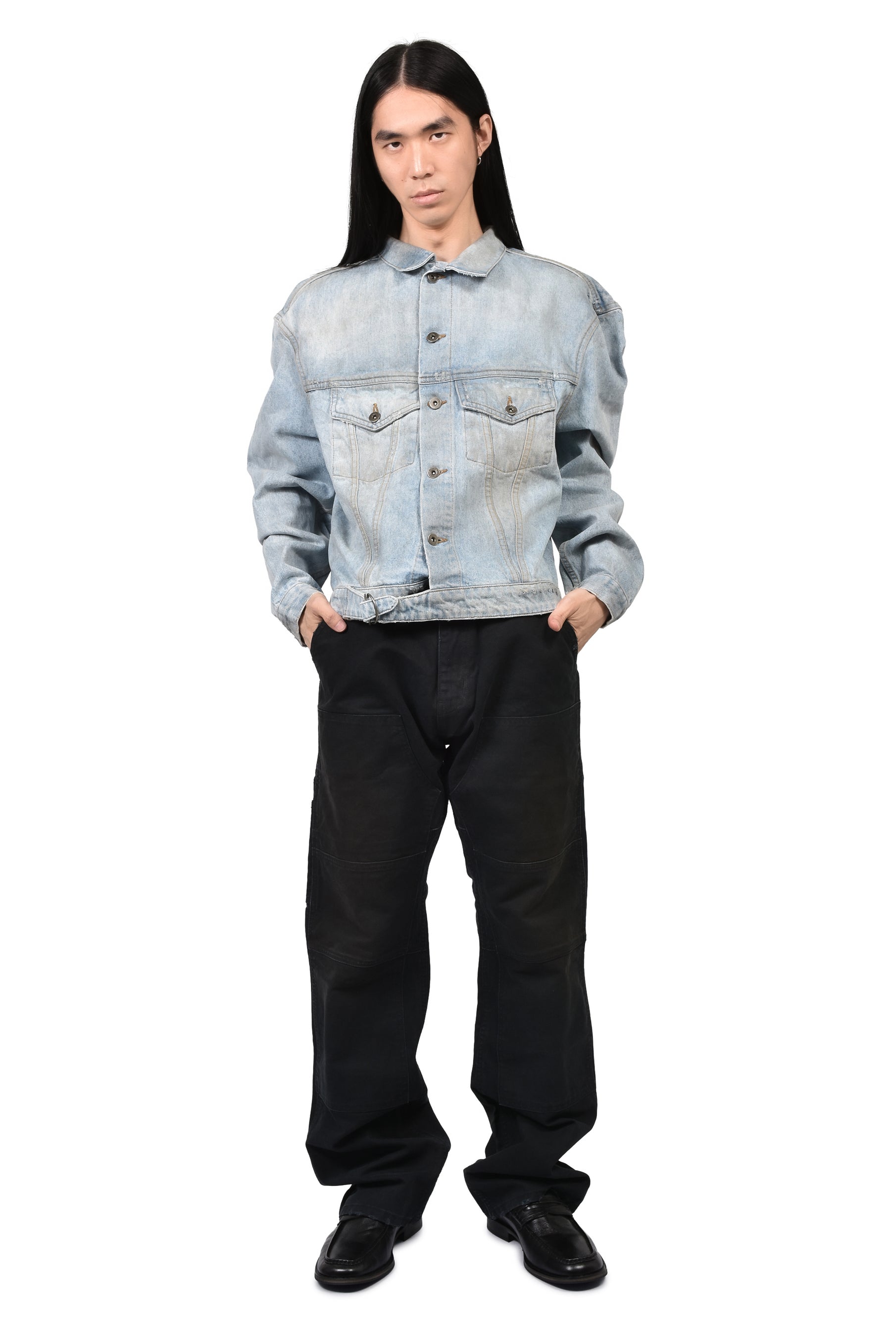 DENIM TRUCKER JACKET / LIGHT WASH