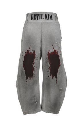 BLOOD SWEAT PANTS / GRY