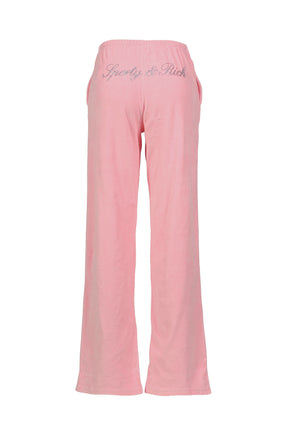 SIGNATURE LOGO KRYSTAL TRACKPANT / PNK