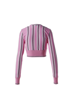 LE CARDIGAN SPIAGGIA / MULTI-PINK