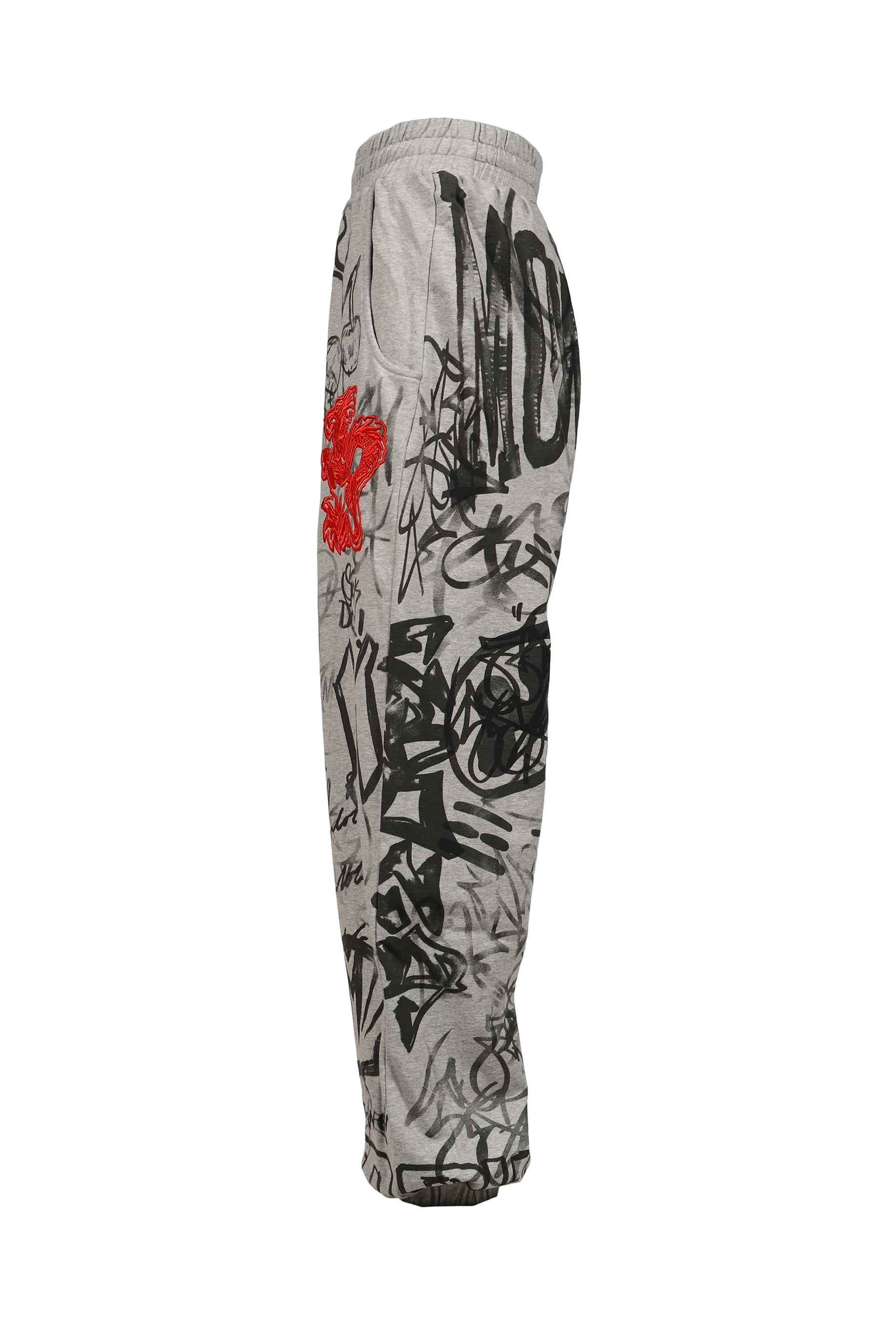 GRAFITTI TRACK PANTS / GRY