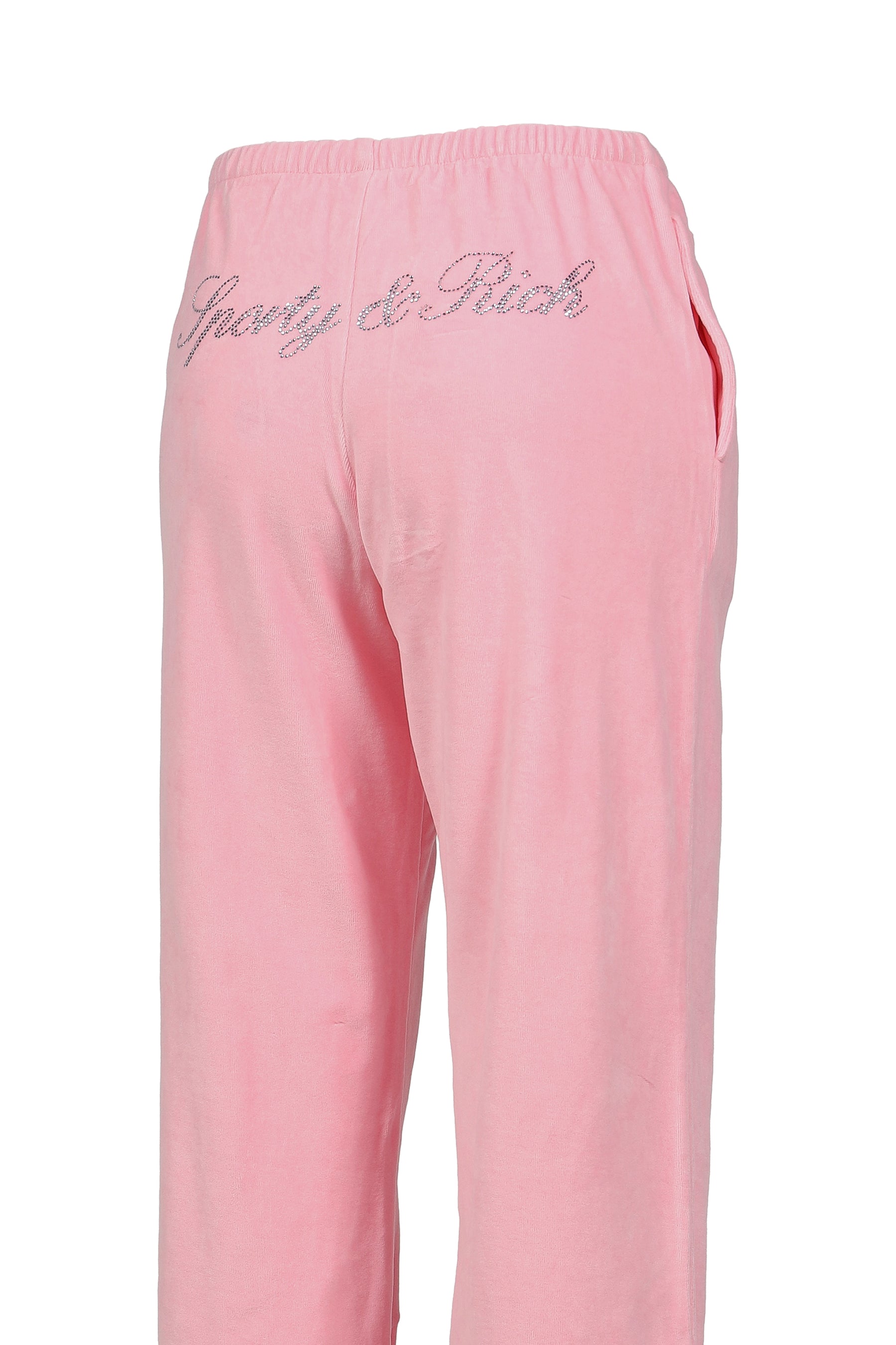 SIGNATURE LOGO KRYSTAL TRACKPANT / PNK