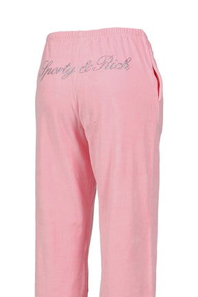 SIGNATURE LOGO KRYSTAL TRACKPANT / PNK