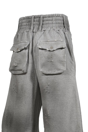 BLOOD SWEAT PANTS / GRY