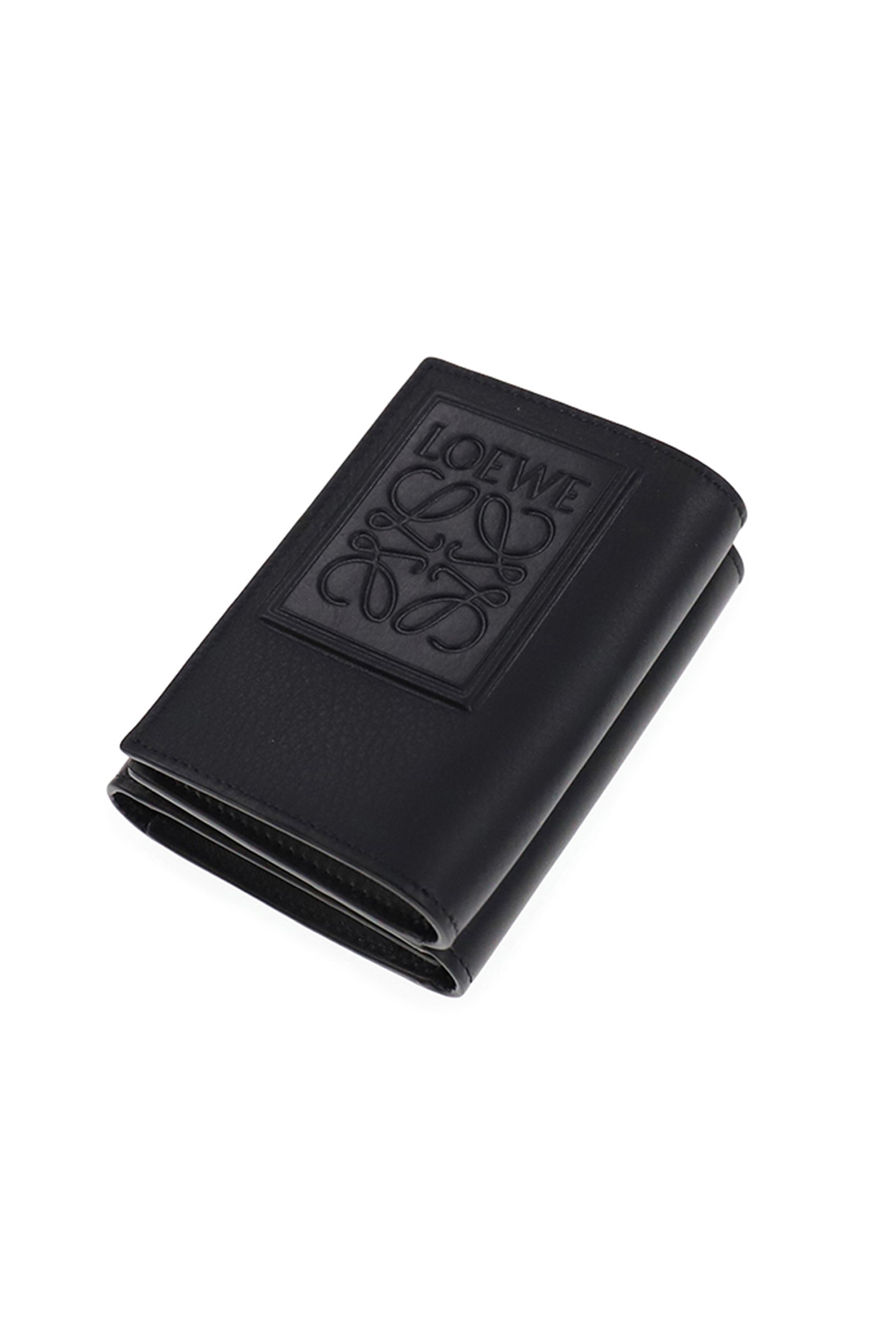 LOEWE ロエベ FW25 LOEWE PATCH TRIFOLD WALLET / BLK - NUBIAN ヌビアン