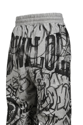 GRAFITTI TRACK PANTS / GRY