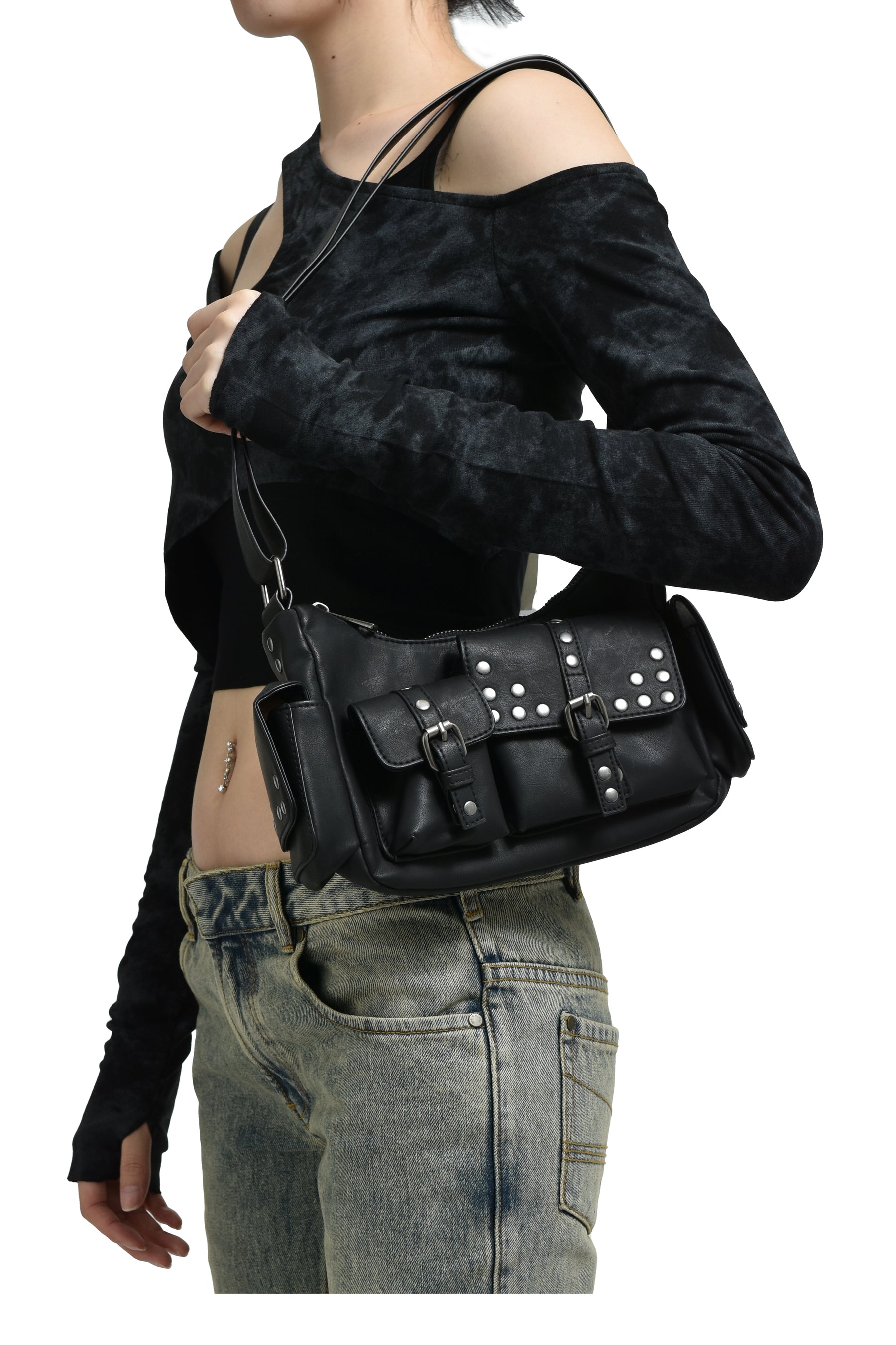 VIVAMUS MINI SHOULDER BAG / BLK