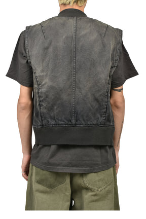 VICTORIAN BOMBER VEST / ASH GRY