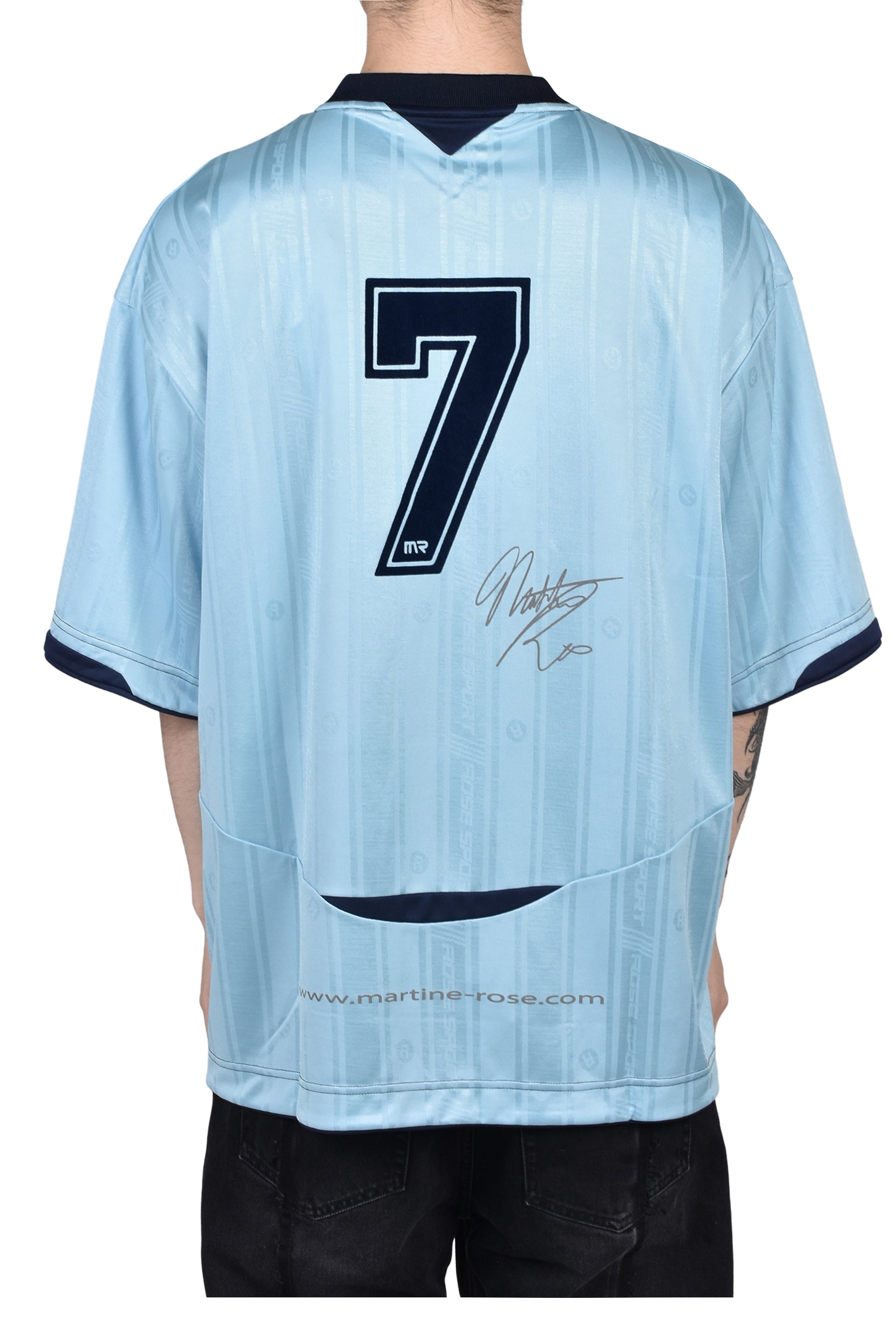 FOOTBALL TOP / BLU LT.