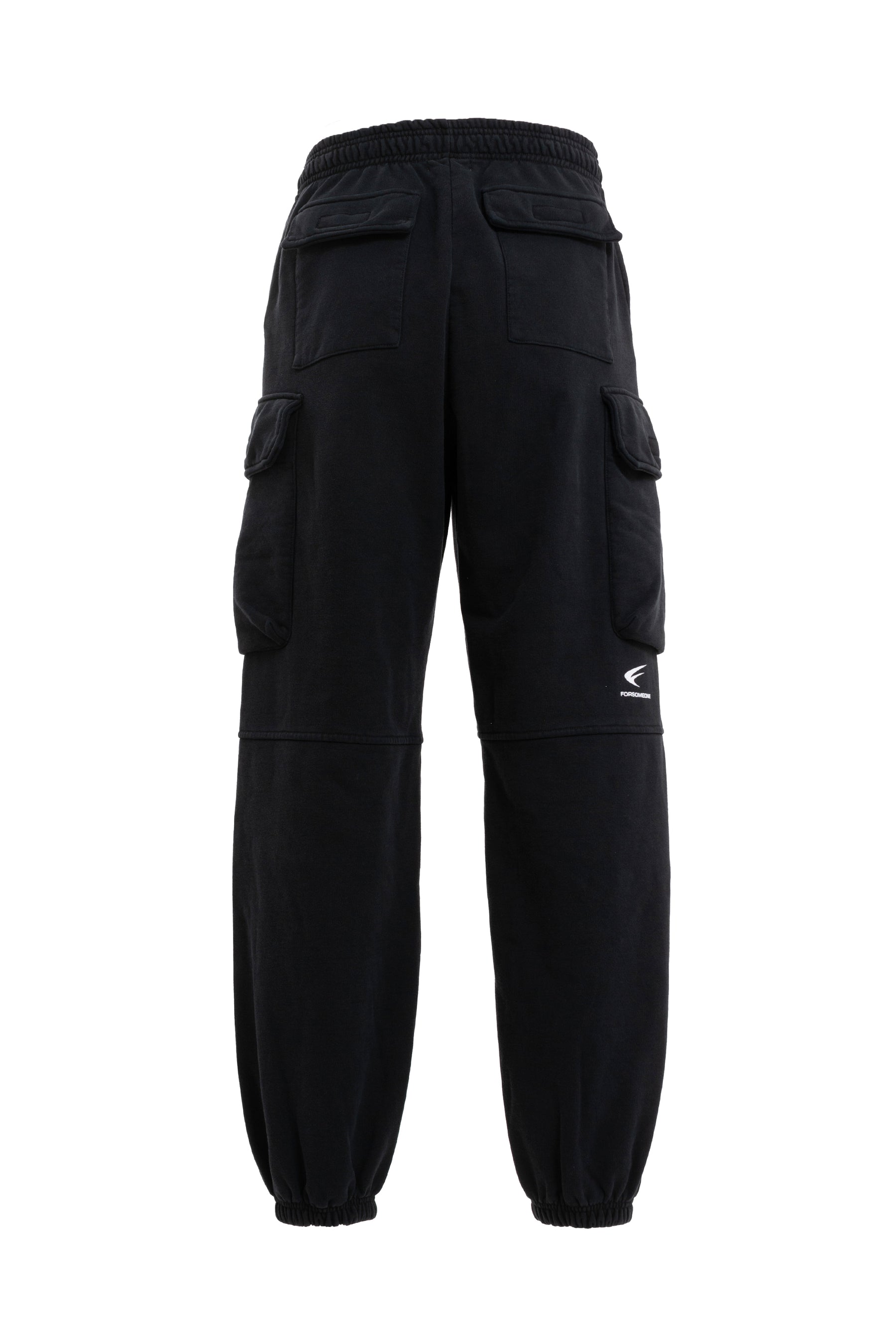 FORSOMEONE フォーサムワン FW23 SWEAT CARGO PANTS / BLK -NUBIAN