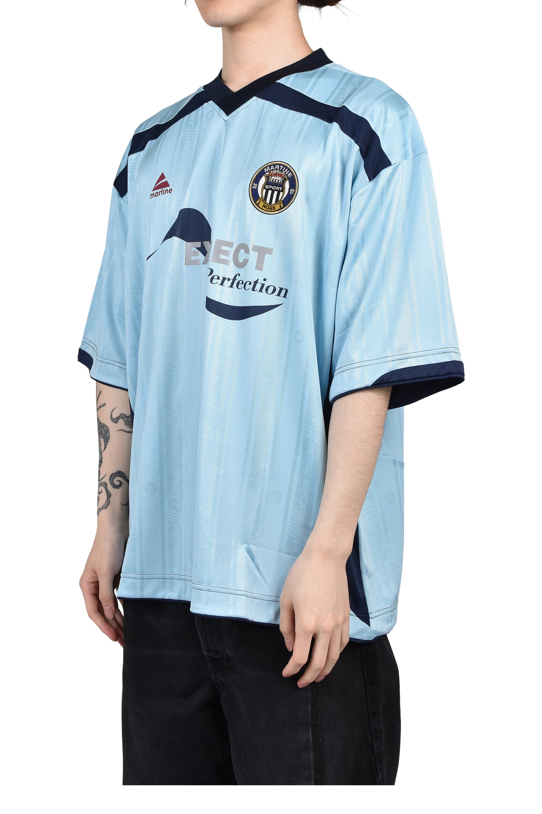 FOOTBALL TOP / BLU LT.