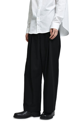 LOW CROTCH TROUSERS AF / BLK