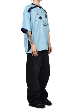 FOOTBALL TOP / BLU LT.