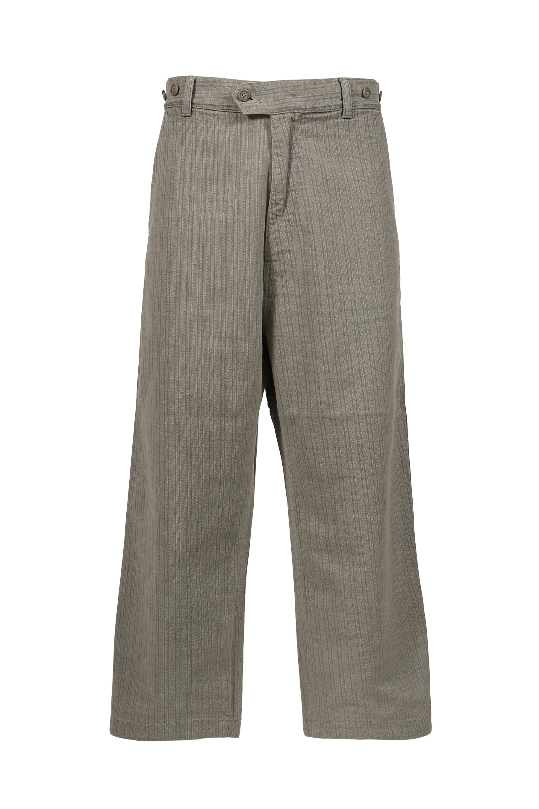 FADED STRIPE FATTY PANTS / GRY