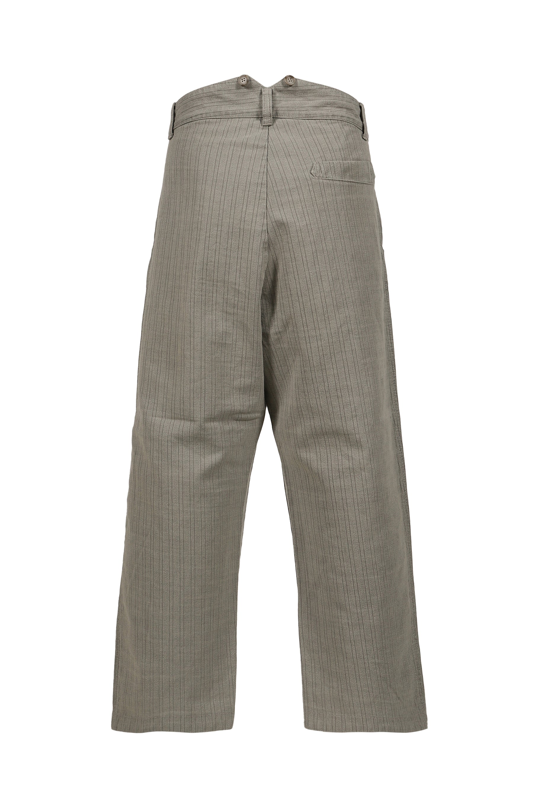 FADED STRIPE FATTY PANTS / GRY