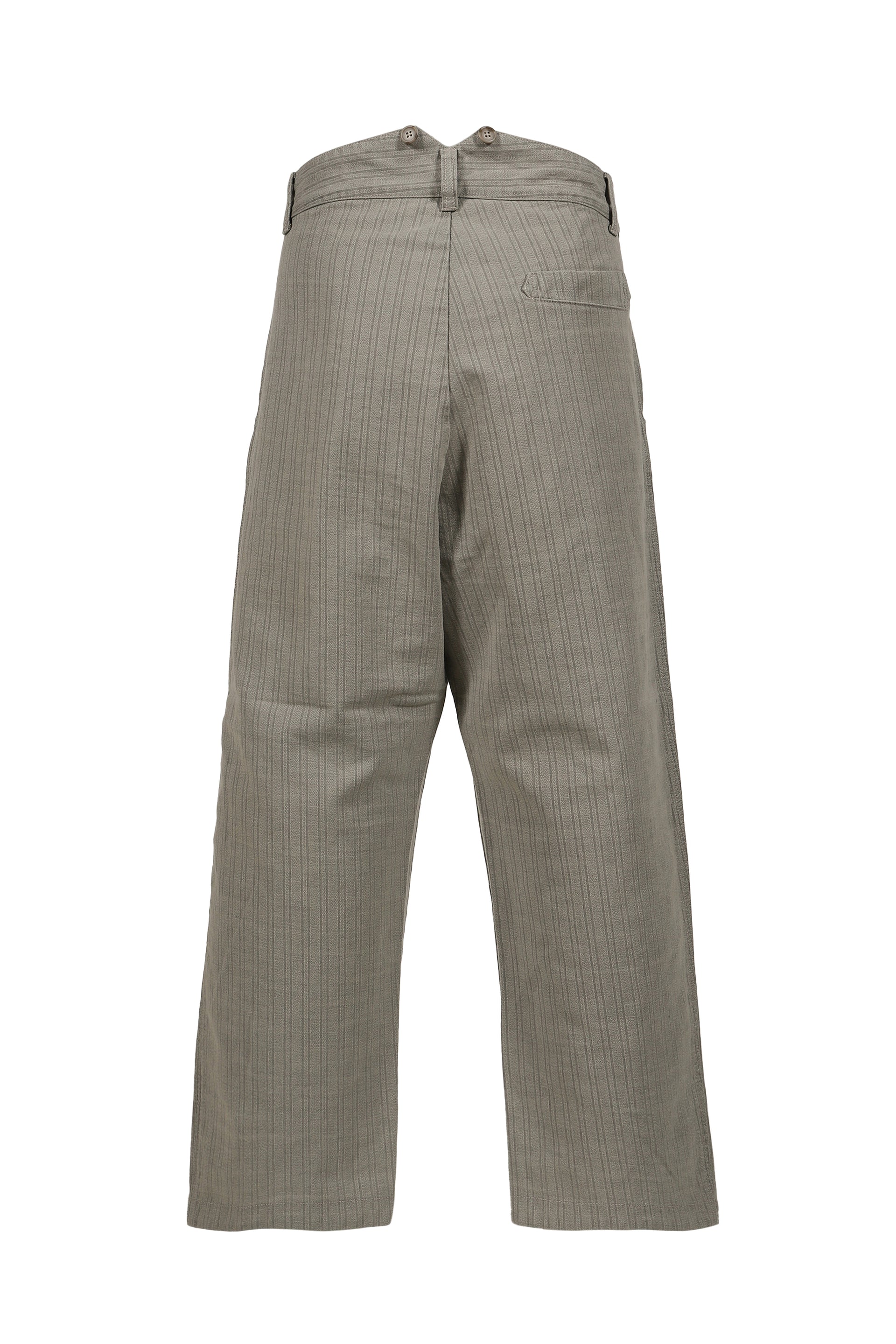 FADED STRIPE FATTY PANTS / GRY