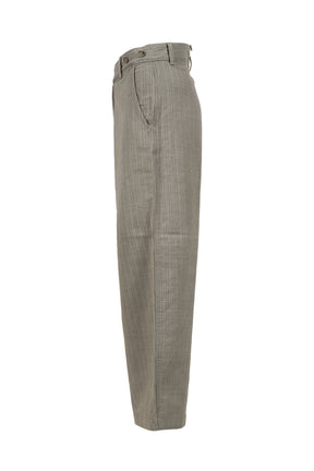 FADED STRIPE FATTY PANTS / GRY