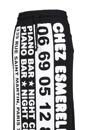 SWEATSHIRT SKIRT KNIT / BLK