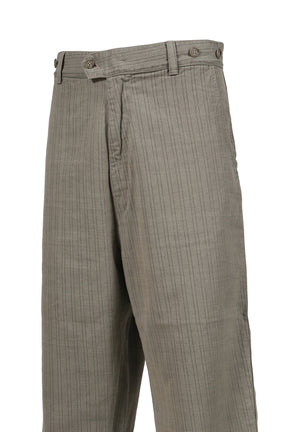 FADED STRIPE FATTY PANTS / GRY