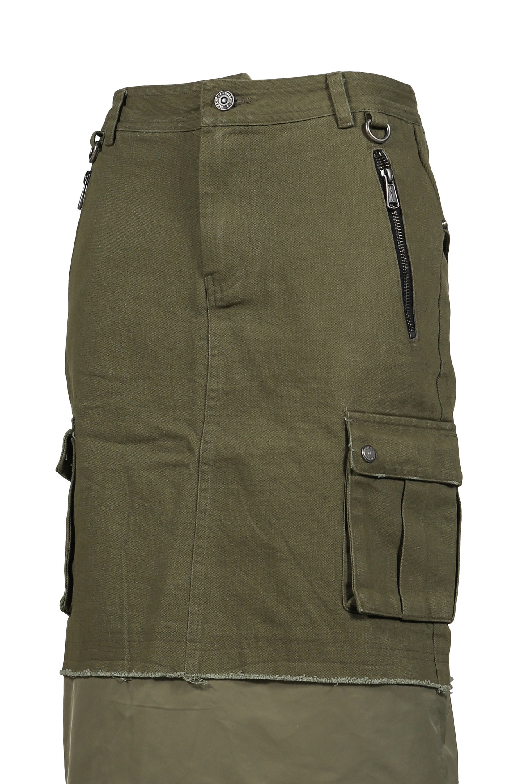 WIFFY CARGO MIDI SKIRT / KHA
