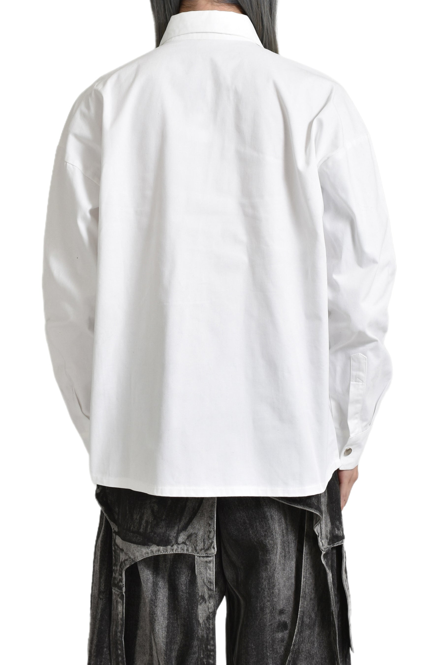 ERRXR:CORE LONGSLEEVE SHIRT / WHT