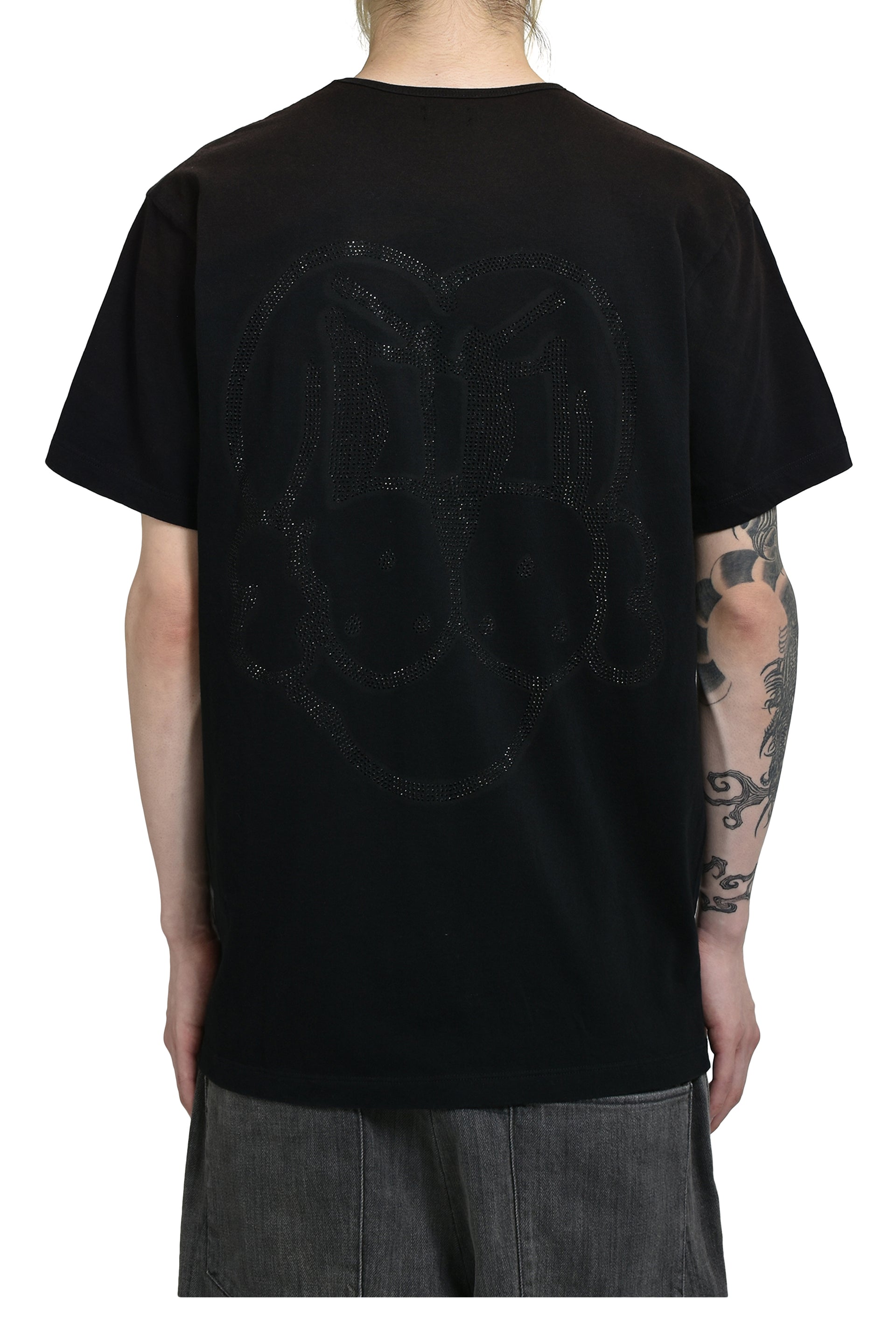 CHITO SHINY FINESSE PUP TEE / BLK