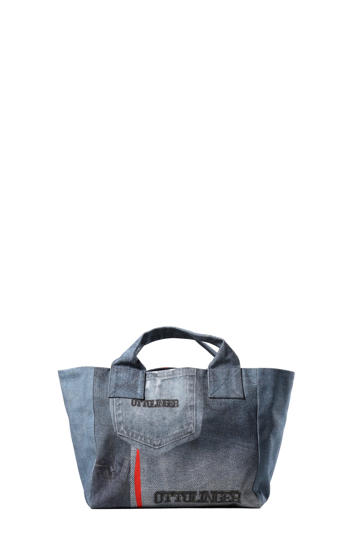 DENIM TOTE BAG MAXI / DENIM