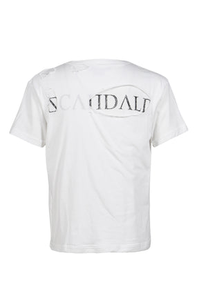 SCANDALE TEE / WHITE