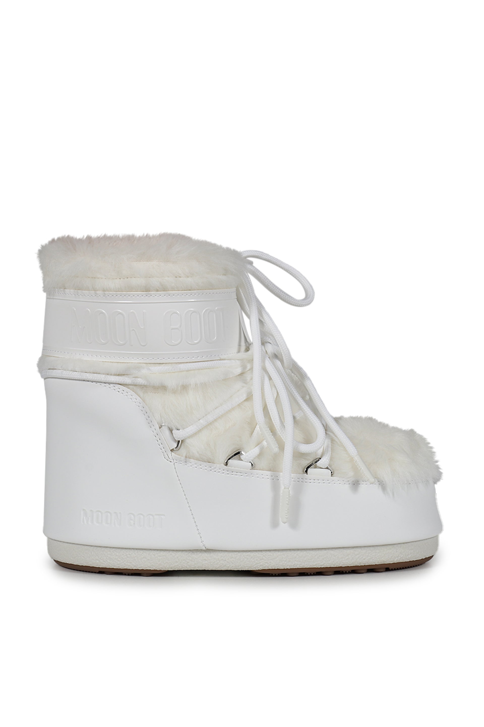 MB ICON LOW FAUX FUR / OPTICAL WHT