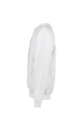 CASA WAY CREW NECK SWEATSHIRT / BRIGHT WHT