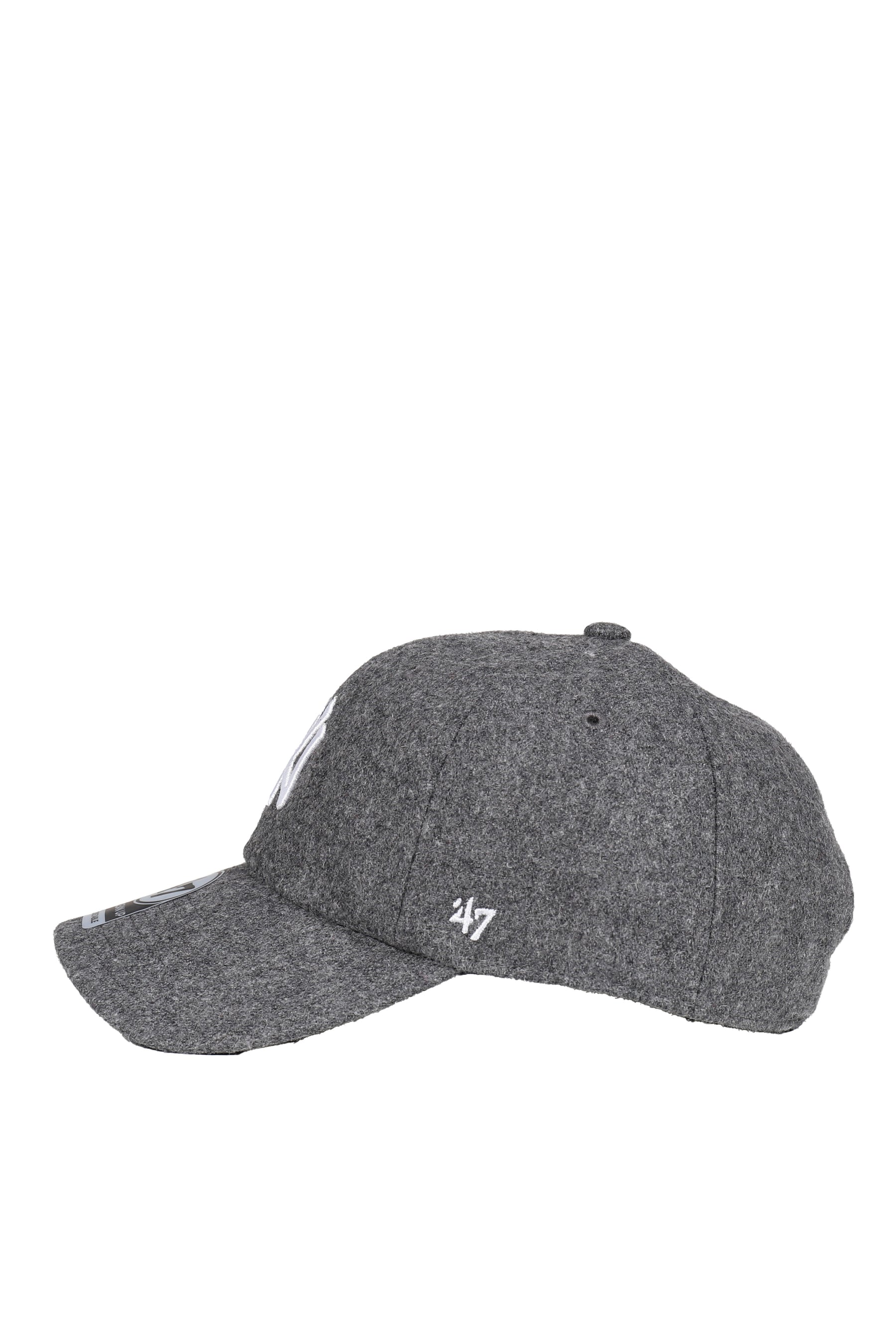 YANKEES SERIF WOOL HAT / DARK GRY