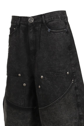 SKOOT スクート SS25 DELUXE DENIM SHORT / BLK - NUBIAN ヌビアン
