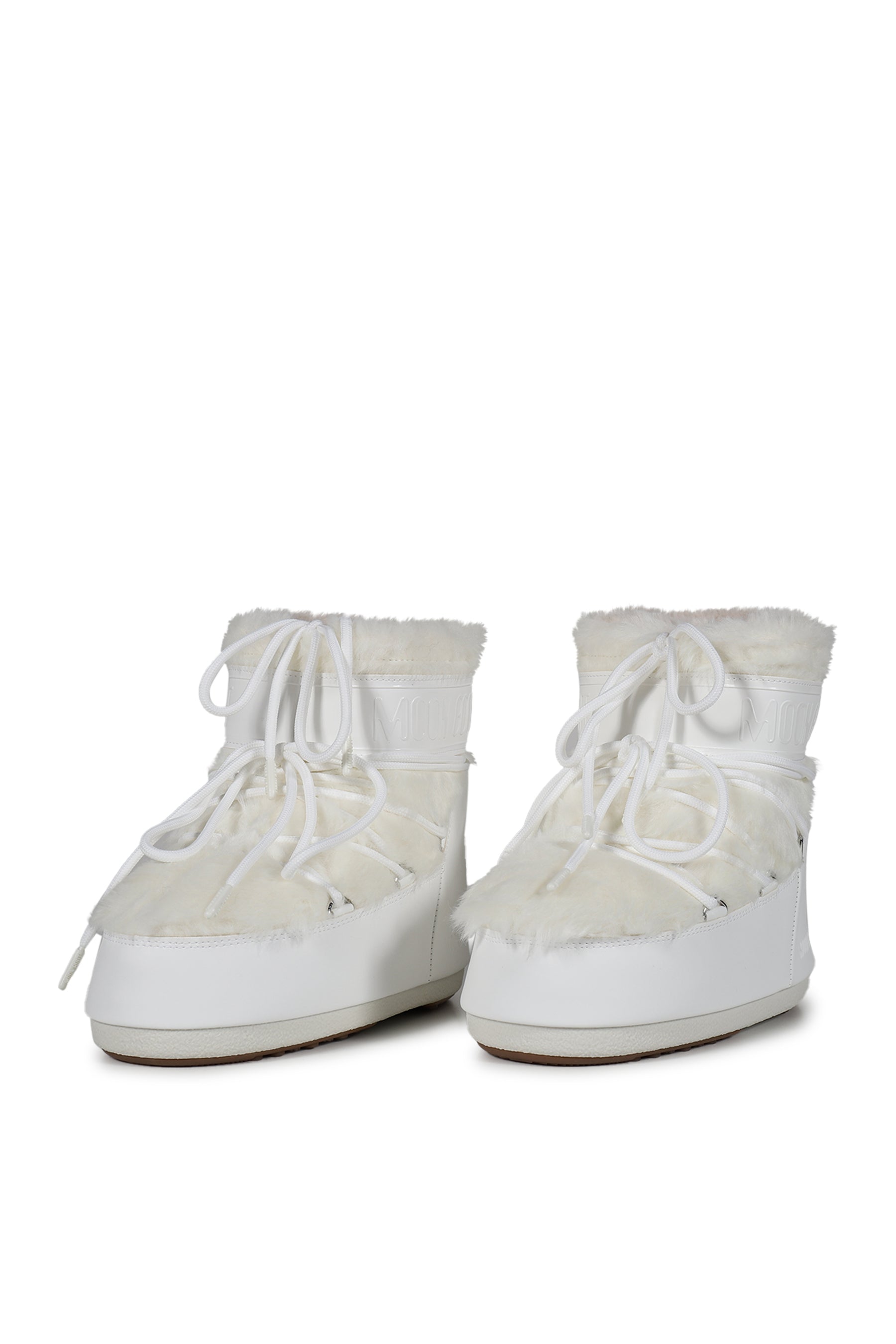 MB ICON LOW FAUX FUR / OPTICAL WHT