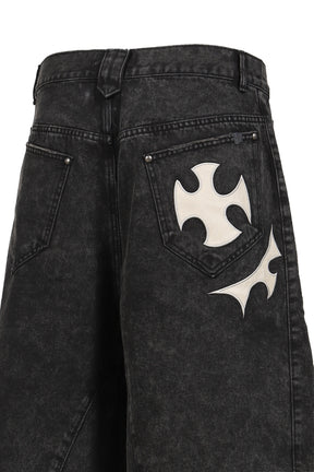 SKOOT スクート SS25 DELUXE DENIM SHORT / BLK - NUBIAN ヌビアン