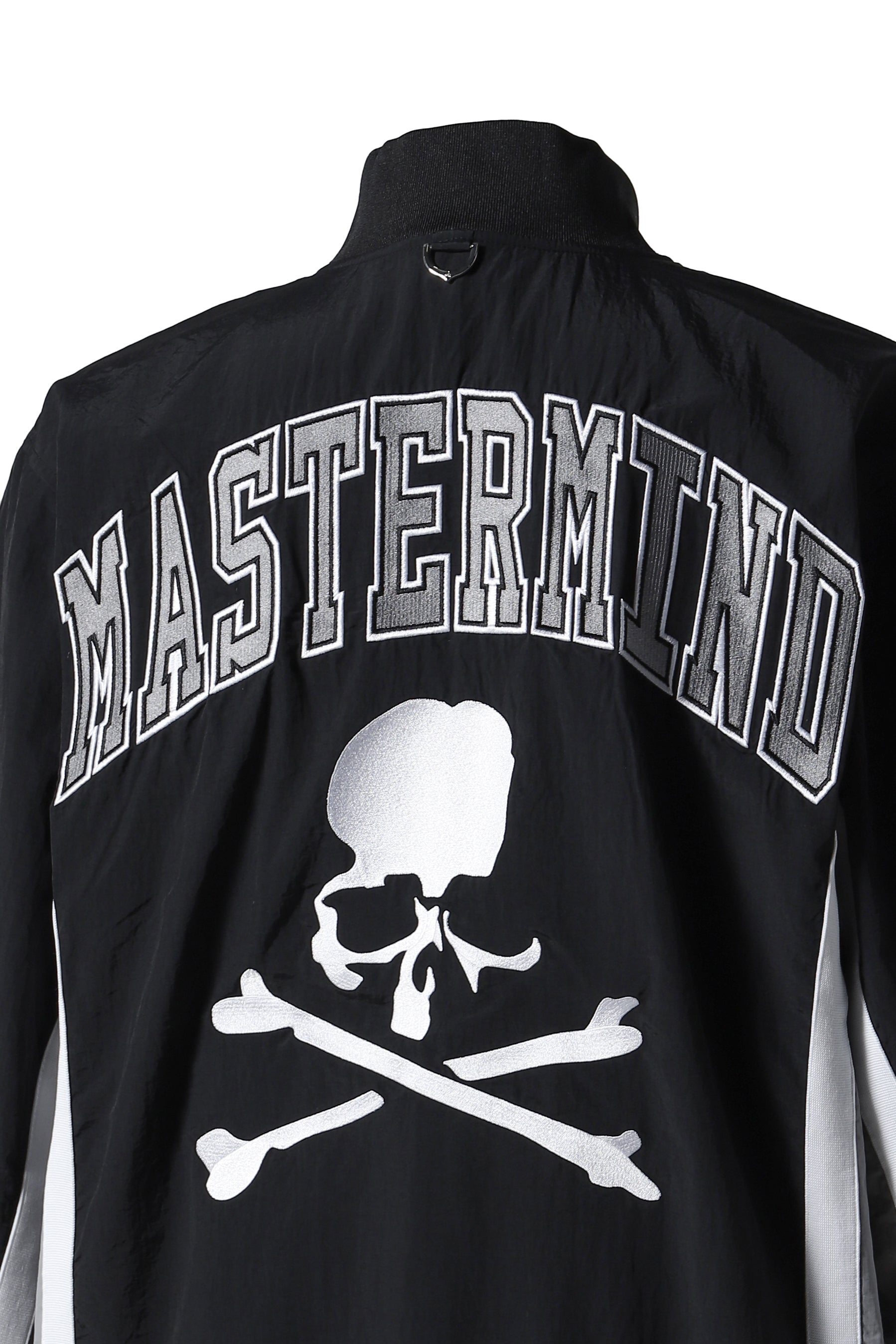 WARMUP JACKET / BLK/WHT