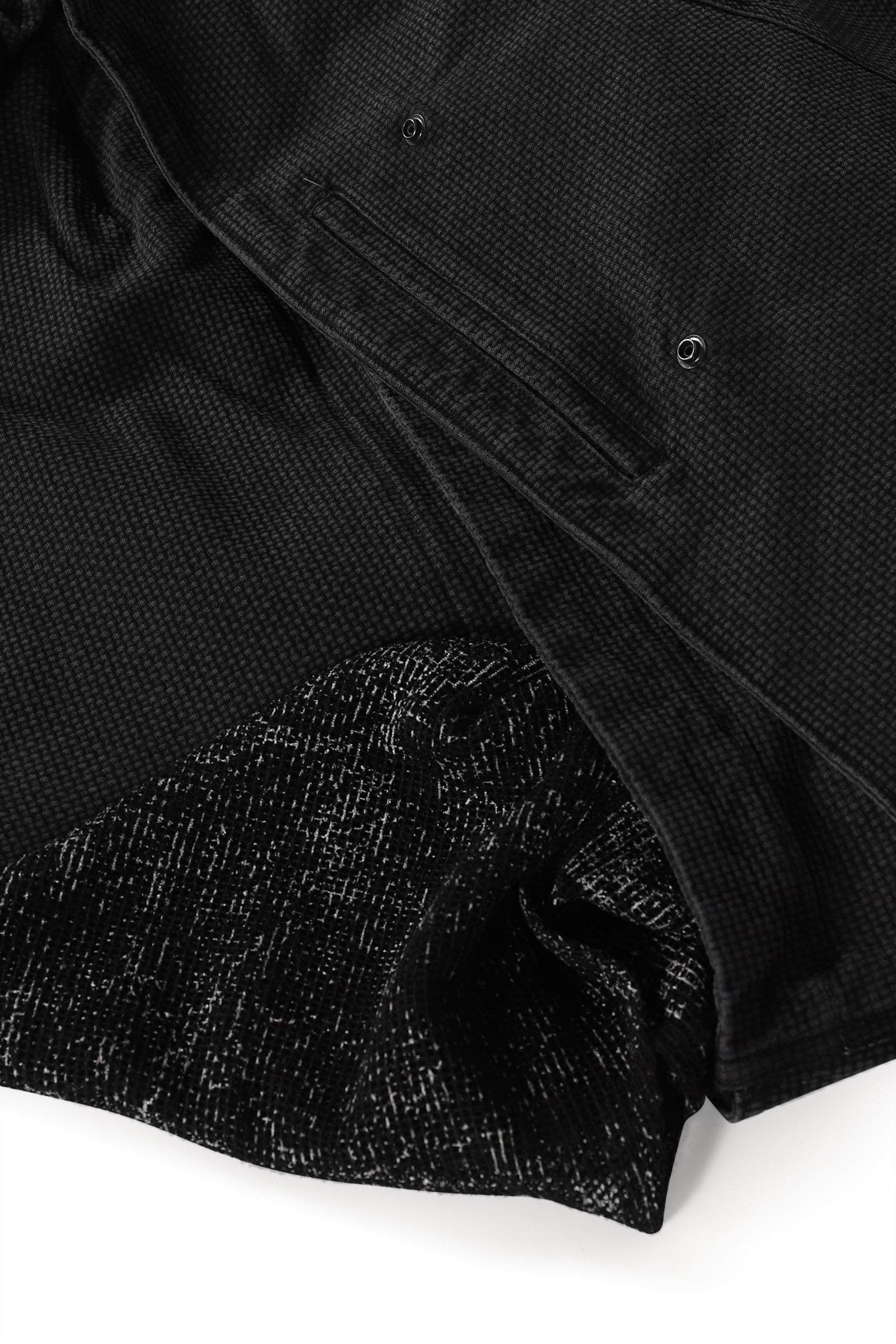 FOLDED SCARF BAG / BLK