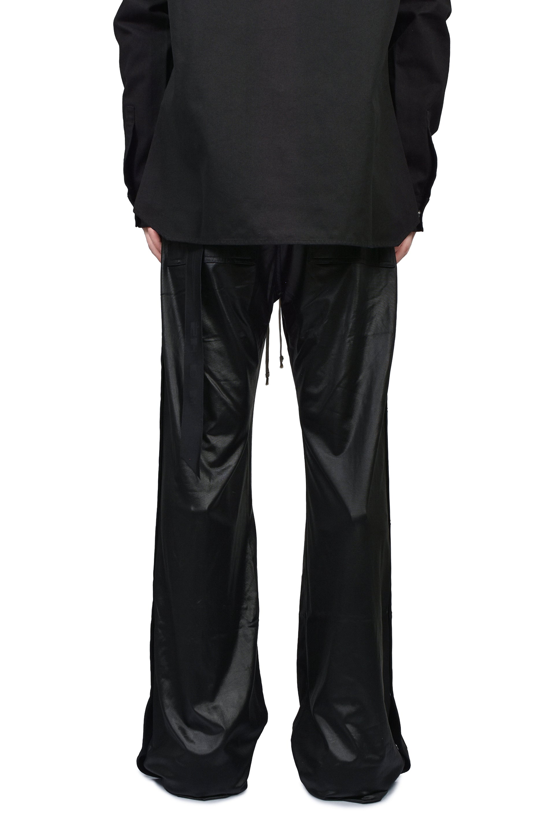 WIDE PUSHER PANTS / BLK