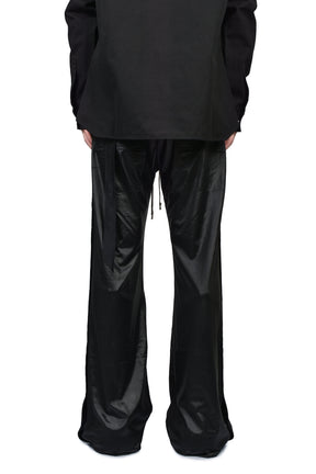 WIDE PUSHER PANTS / BLK