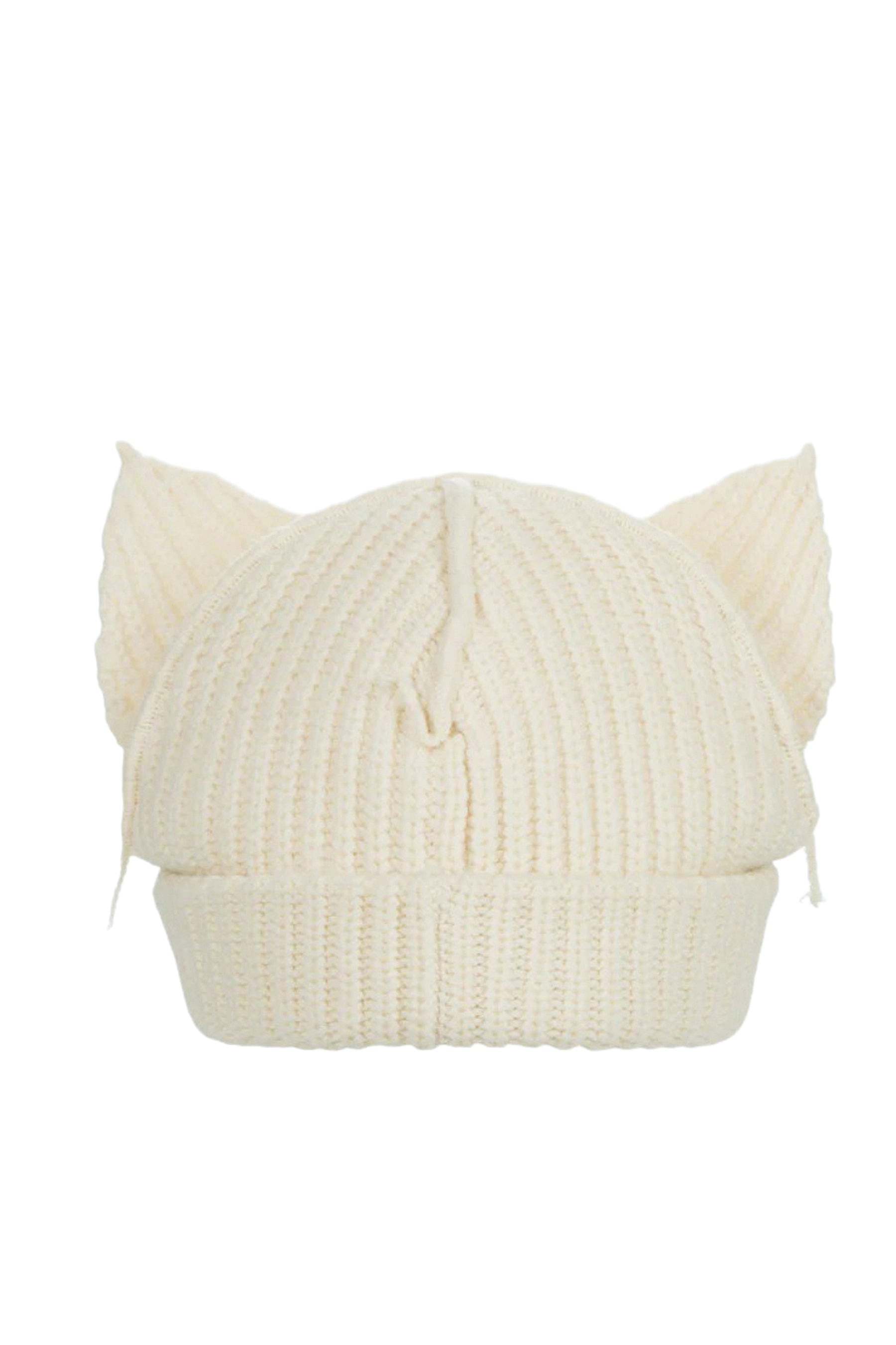 CHUNKY EARS BEANIE / ECRU