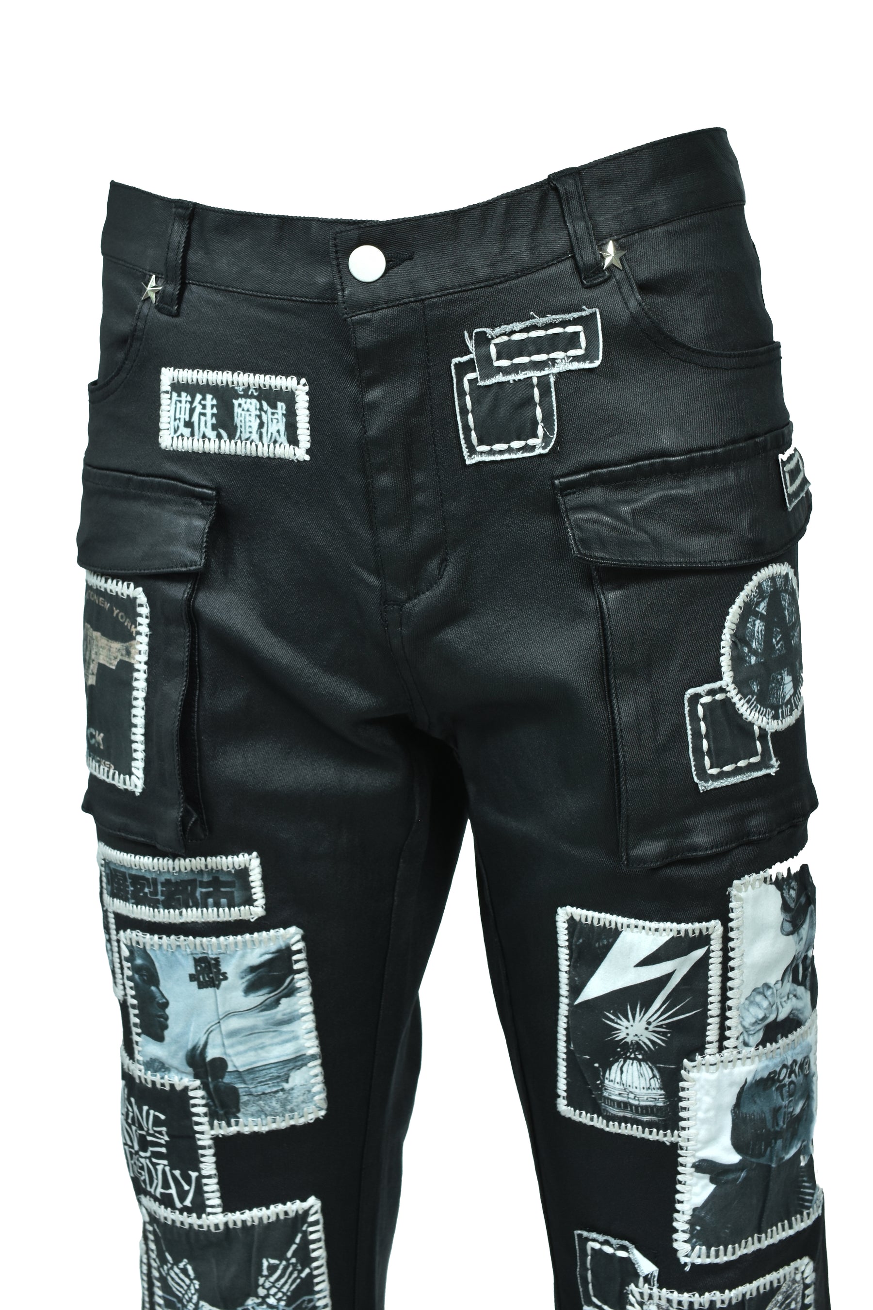 MONOCHROME DENIM / BLK