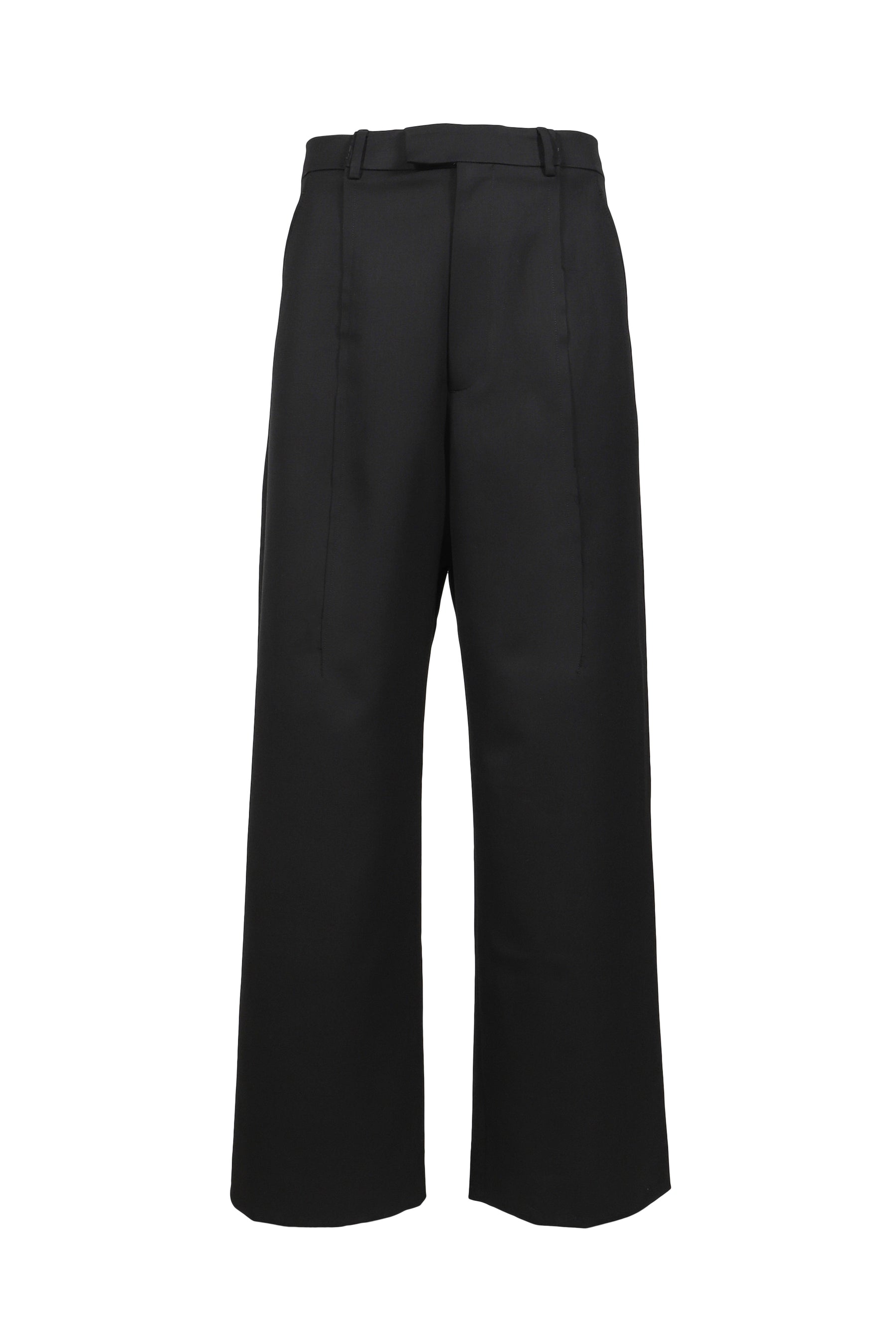 PINCHED TAILORED PANTS / BLK