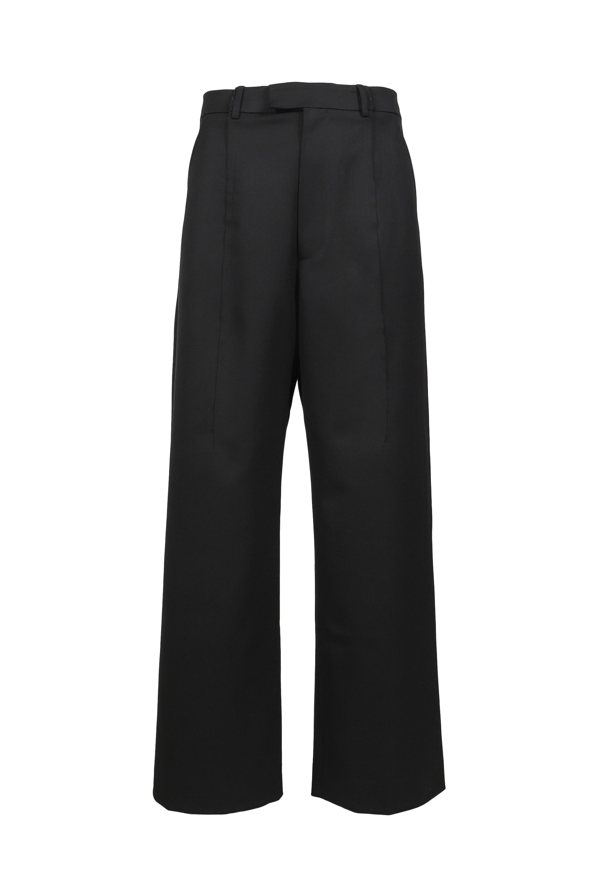 PINCHED TAILORED PANTS / BLK