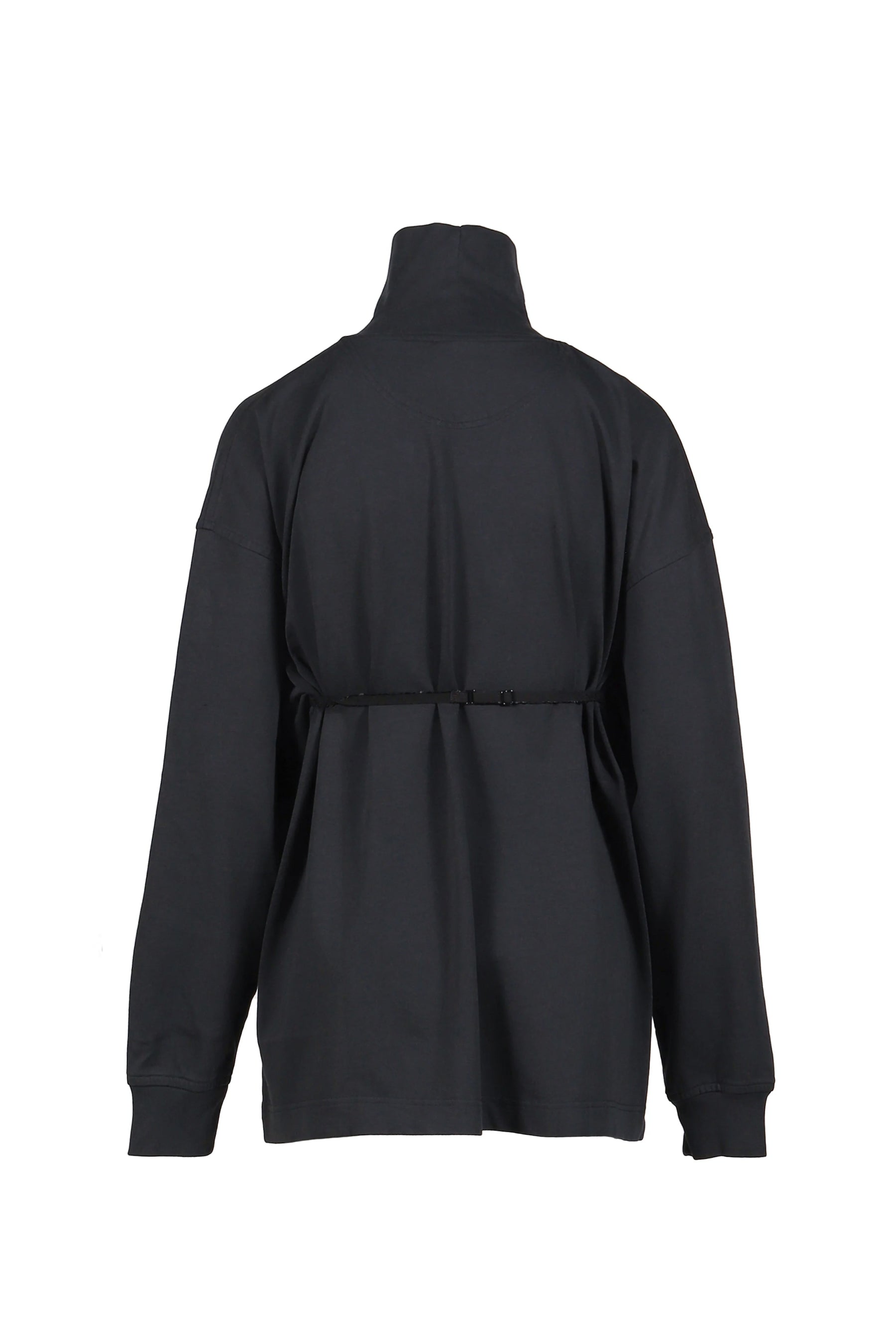 BALCONETTE BRA TURTLENECK T SHIRT KNIT / BLK