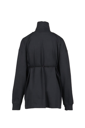 BALCONETTE BRA TURTLENECK T SHIRT KNIT / BLK