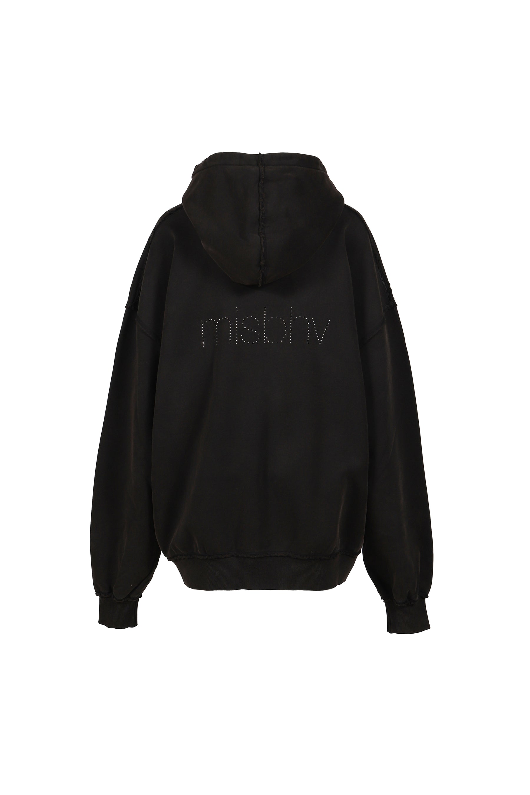 CROSS HOODIE / WASHED BLACK 