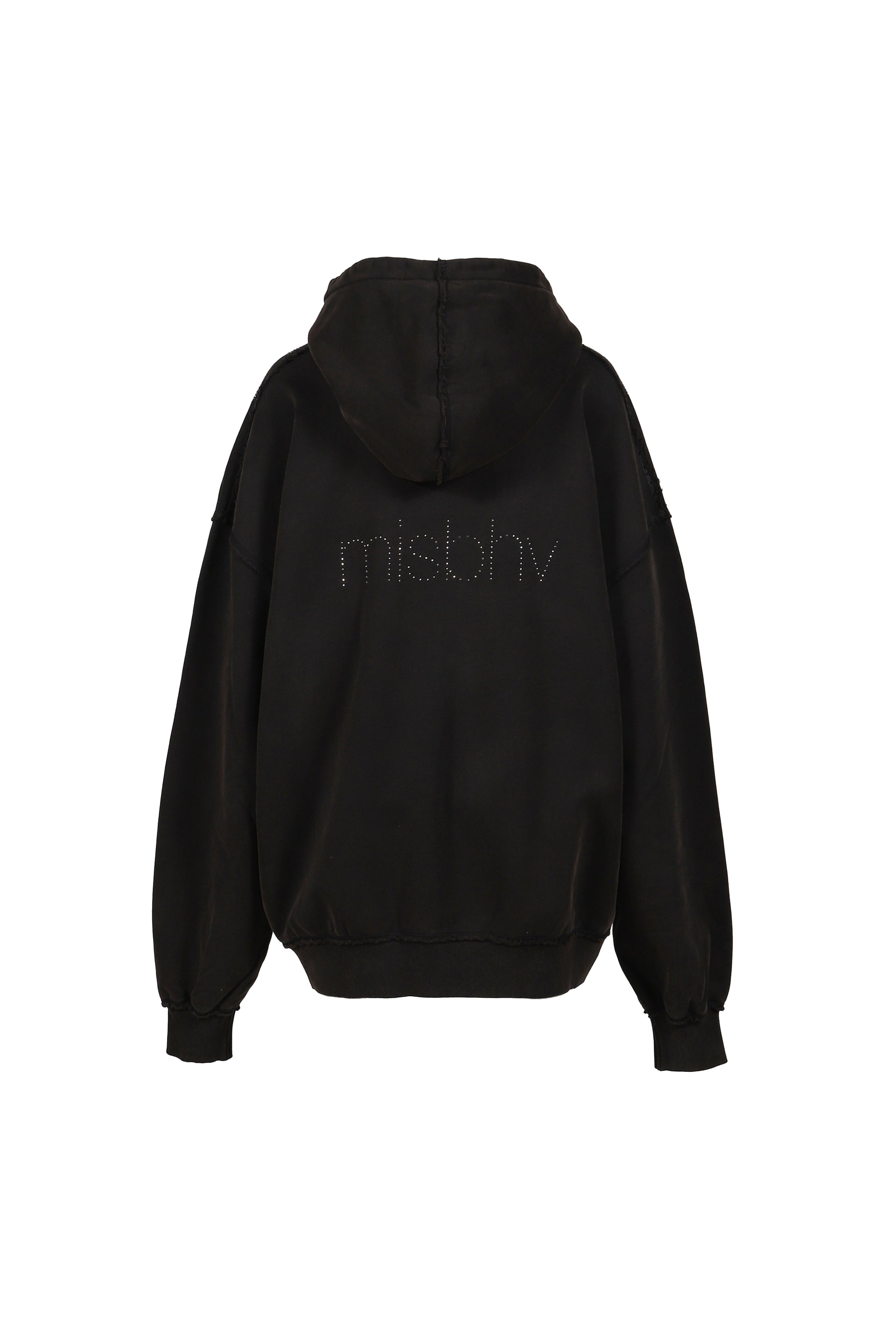 CROSS HOODIE / WASHED BLK