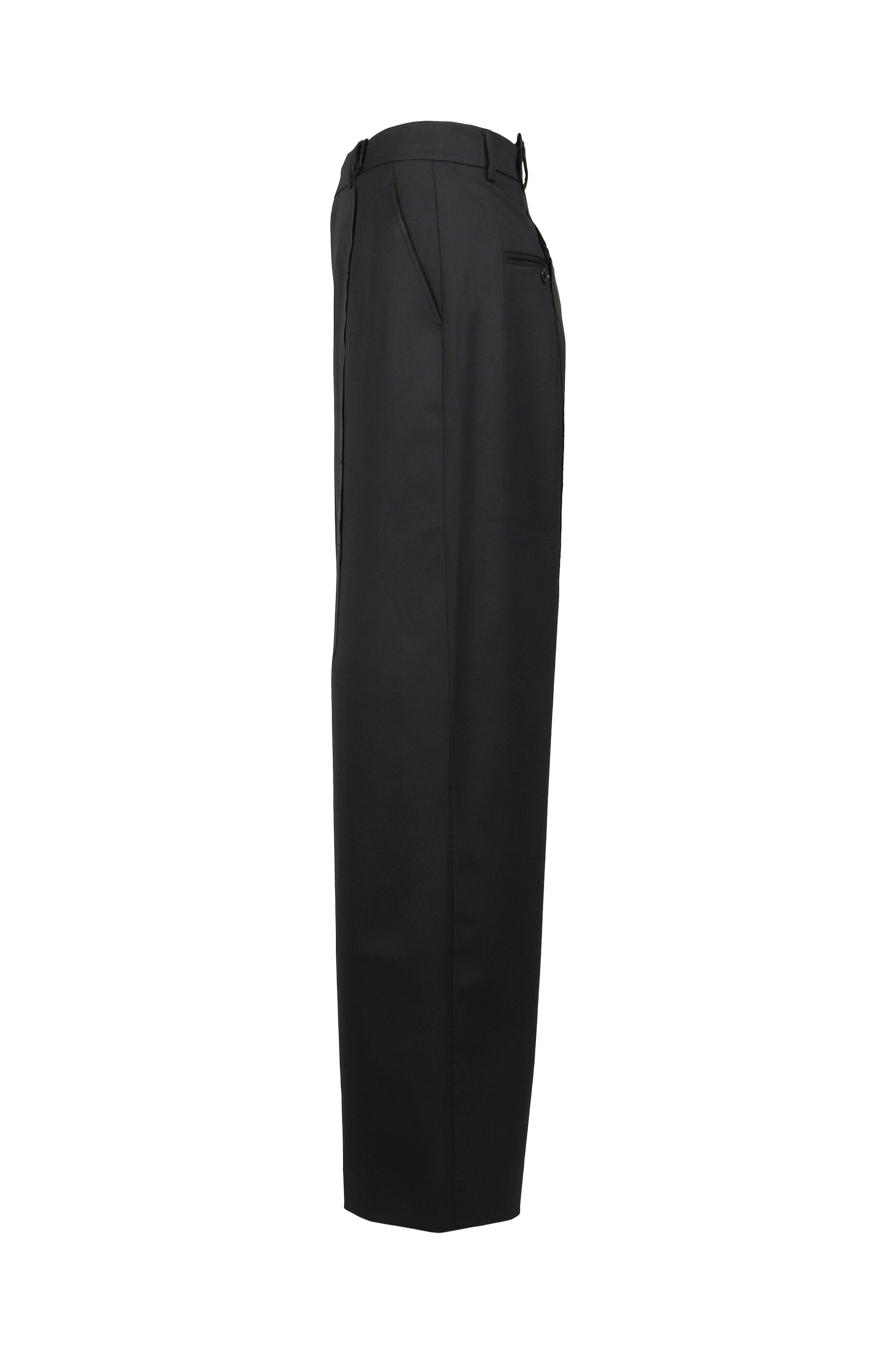 PINCHED TAILORED PANTS / BLK